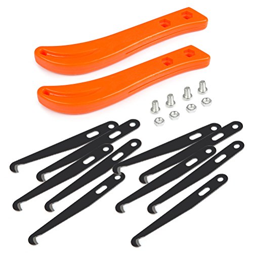 Foccts 12Pcs Grout Remover Tool, 2 Grout Saw And 10 Grout Removal Knife, Caulking Tool Kit For Kitchen, Bathroom, Bedroom, Tiles Gap #TOP2