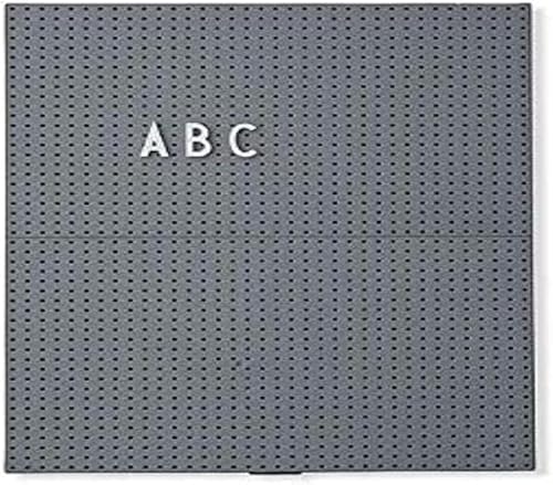 Vista 53 de Design Letters Tablero de letras de fieltro Tablero de mensajes A4 Tablero de letras intercambiable para uso diario Uso como tablero de menú