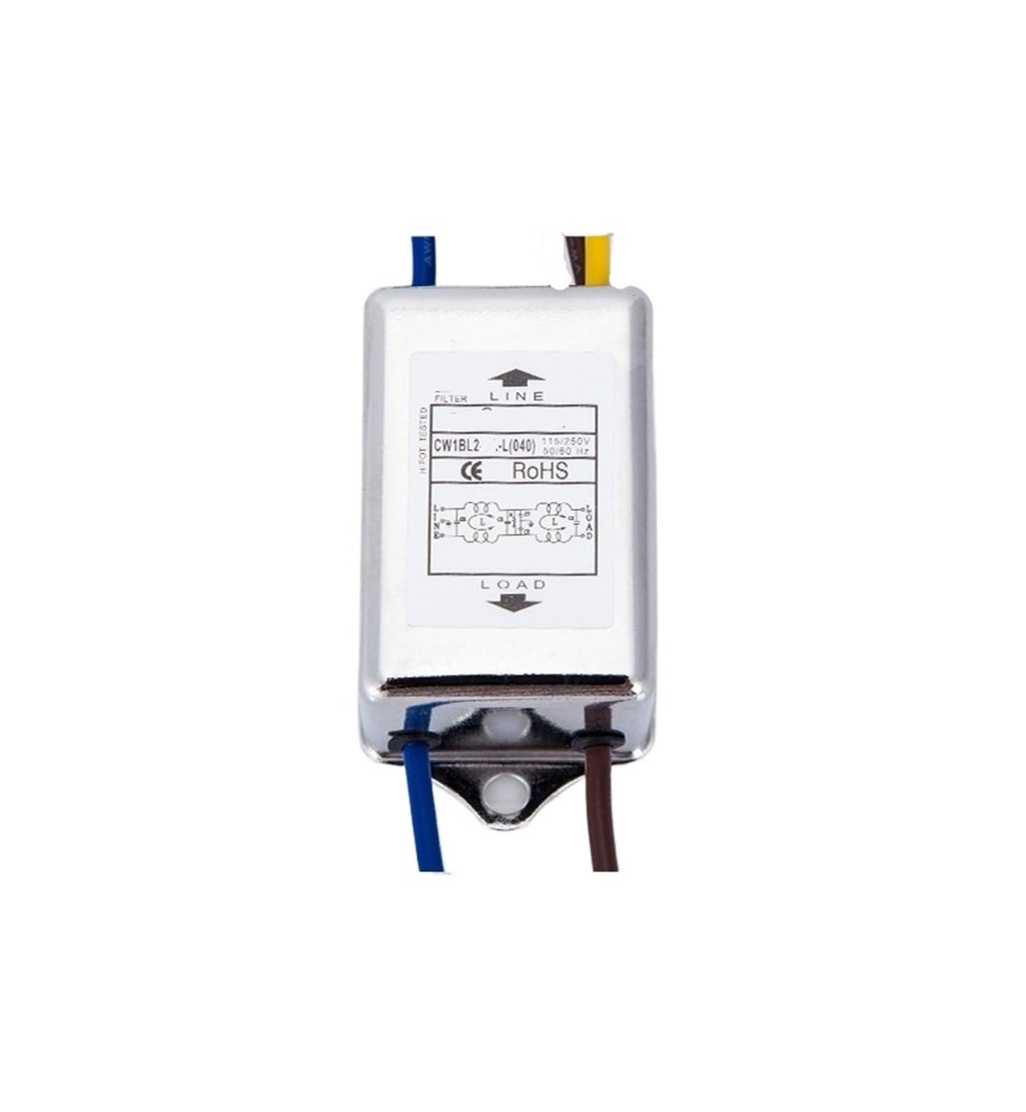 ETPBRIMSF CW1BL2-3A-L Bipolar anti-interference power filter 220v-AC purification outlet type(CW1BL2-3A-L 040)