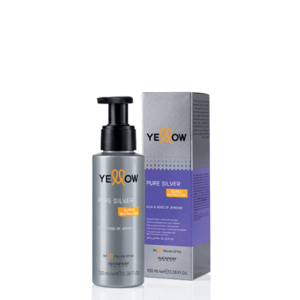 Super Neutralisierend Pure Silver - Acai & Rose of Jericho - 100 ml - Yellow (Alfaparf Group)