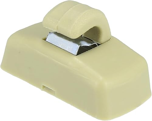 Miniatura 7 de X AUTOHAUX Gancho para visera parasol beige soporte para VW Golf Jetta Passat Beetle 3B0857561A