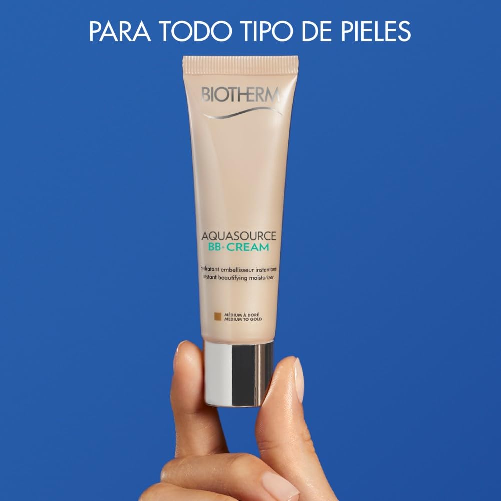 Biotherm Aquasource BB Cream, Crema Perfeccionadora Hidratante, 30ml