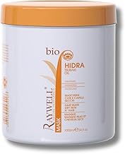 Raywell Hidra Hair Mask – Feuchtigkeitsspendende Haarmaske für trockenes Haar und Kopfhaut – Reparatur, Glanz & intensive Pflege – Für strapaziertes Haar, natürliche Inhaltsstoffe, 1000 ml