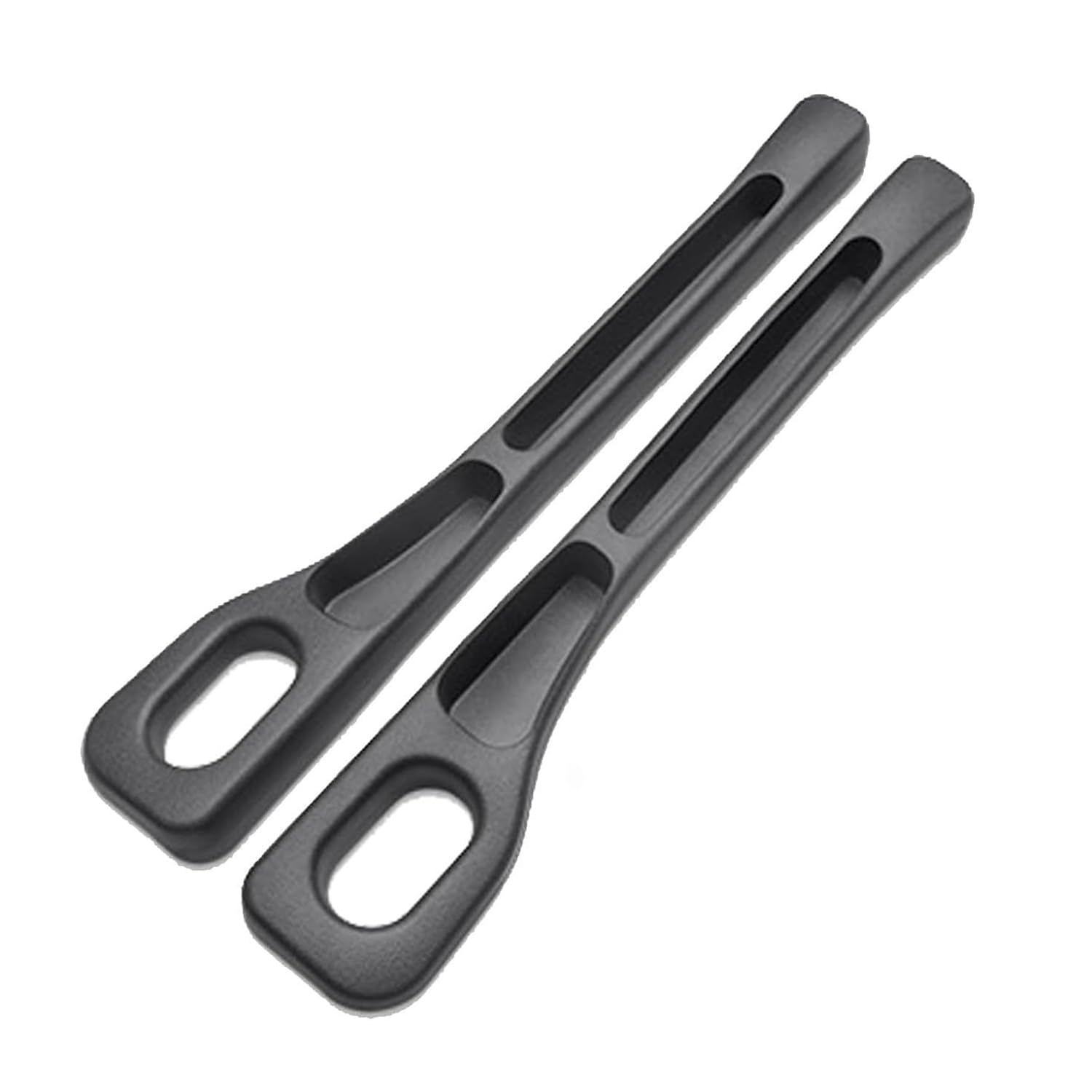 Kouamor Black 2Pcs Car Gap Fillers Organizer, Drop Stop Cars Seat Gap Filler,