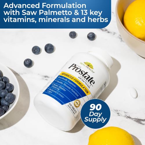 Real Health The Prostate Formula, Pomegranate, Zinc, Pumpkin - 270 Count - Image 2