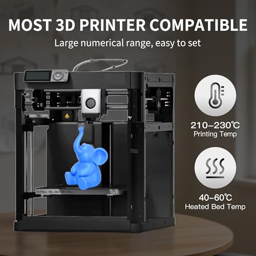Image of RAMBERY PLA+ 3D Printer Filament Bundle 4KG, Toughness Upgraded 1.75MM 3D Printing Filament Fit Most FDM Printers，Red /Orange /Yellow /Blue，1KG X 4 Spools