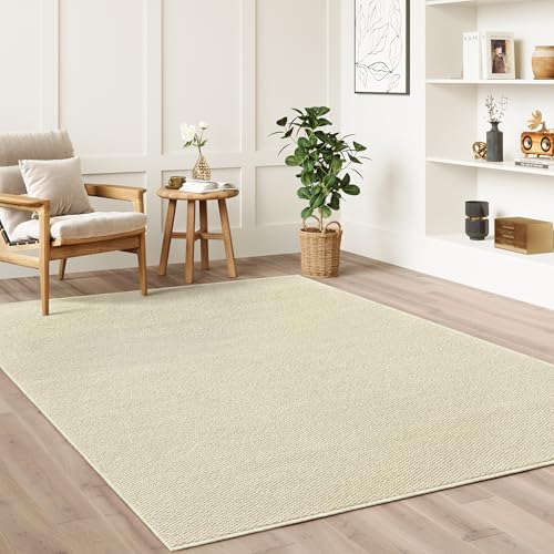 COSOSA Washable Faux Sisal 10x14