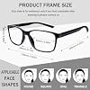4 Pack Lentes de lectura progresivos multifocales con bloqueo de luz azul para hombre y mujer con bisagra de resorte 4