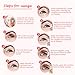 Luckyfine Kit de Permanente de Pestañas, Eyelash Perm Liquid Eyelash Wave -...