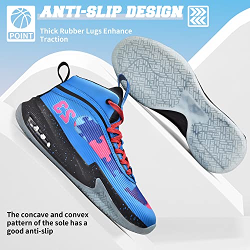 Ashion Boys Girls Shoes Sneakers Kids Shoes Boy's Running Shoes For Kids Basketball Shoes Tennis Shoes Non-Slip Sneakers(5,A-White) #TOP4