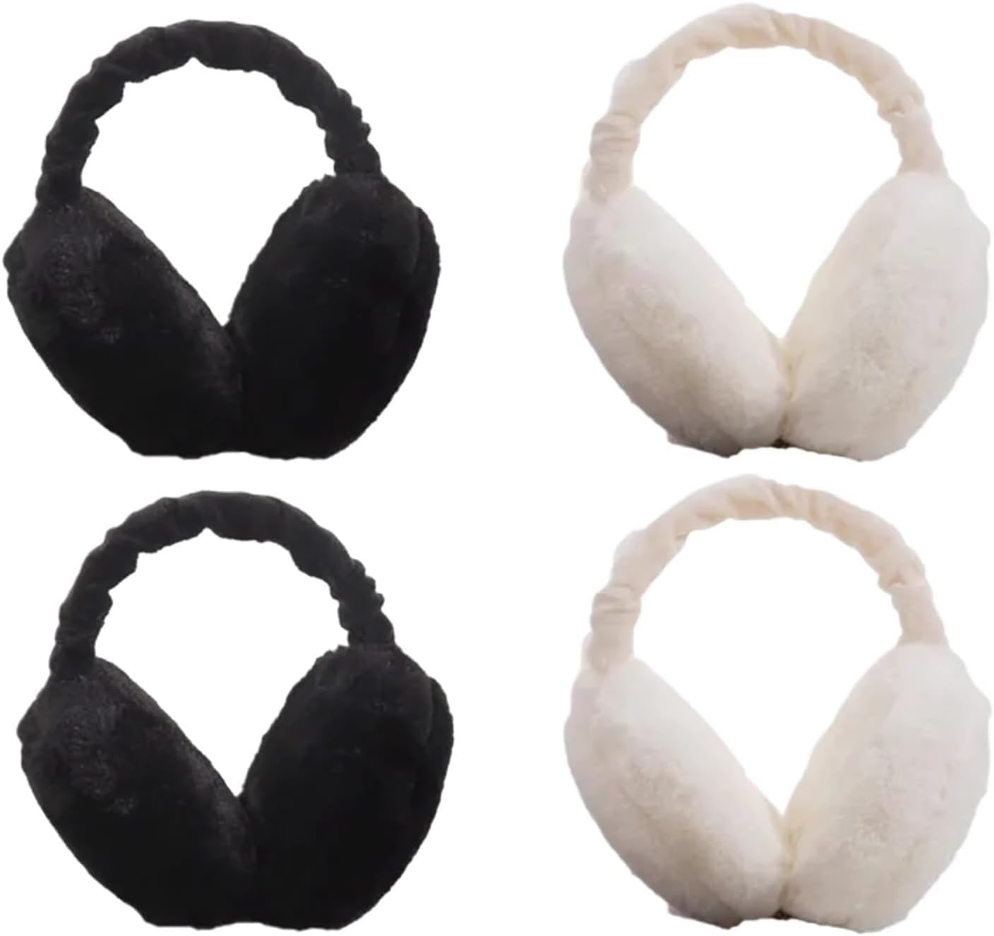 Winter Ear Muffs, Ear Warmers Stylish Soft Plush Earmuffs for Winter Unisex Cold Weather Protection