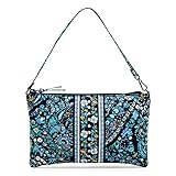 Vera Bradley Women's Cotton Convertible Wristlet With RFID Protection, Dreamer Paisley - Recycled Cotton, One Size