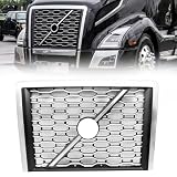 Chrome Front Grille with Bug Screen for Volvo VNL