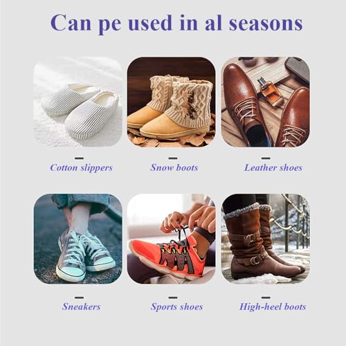 Elfzone Portable Shoe Dryer - Shoe Dryer Electric Shoes Dryer Usb Warmer for Sneaker Socks Gloves Drying