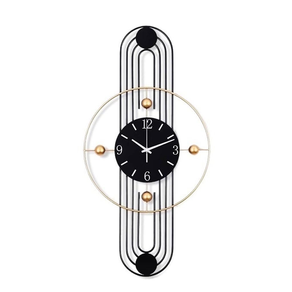 GFHTRELY Wall Clock Creative Fashion Silent Clock Wall Clock Living Room Home Modern Wall Hanging Clock Clock