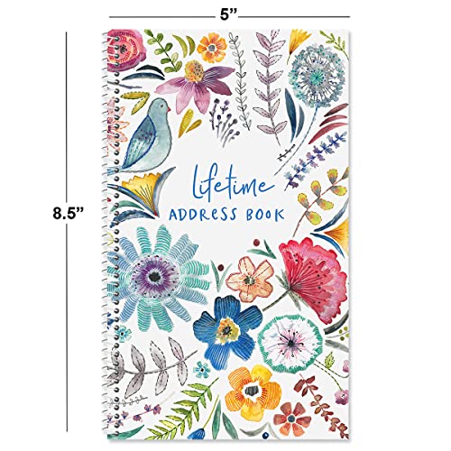 image for Current Embroidered Florals Address Book-94 Pages; Small 5