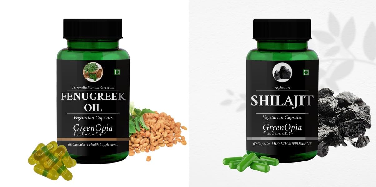 Fenugreek Oil Shilajit Wellness Daily Vitality 60 CAPSULES-image-19