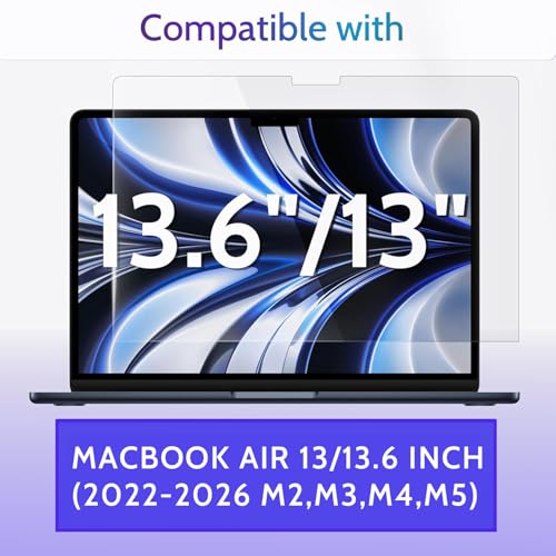 Image of Peslv 3-Pack Anti Blue Light Screen Protector for MacBook Air 13.6 /13 Inch