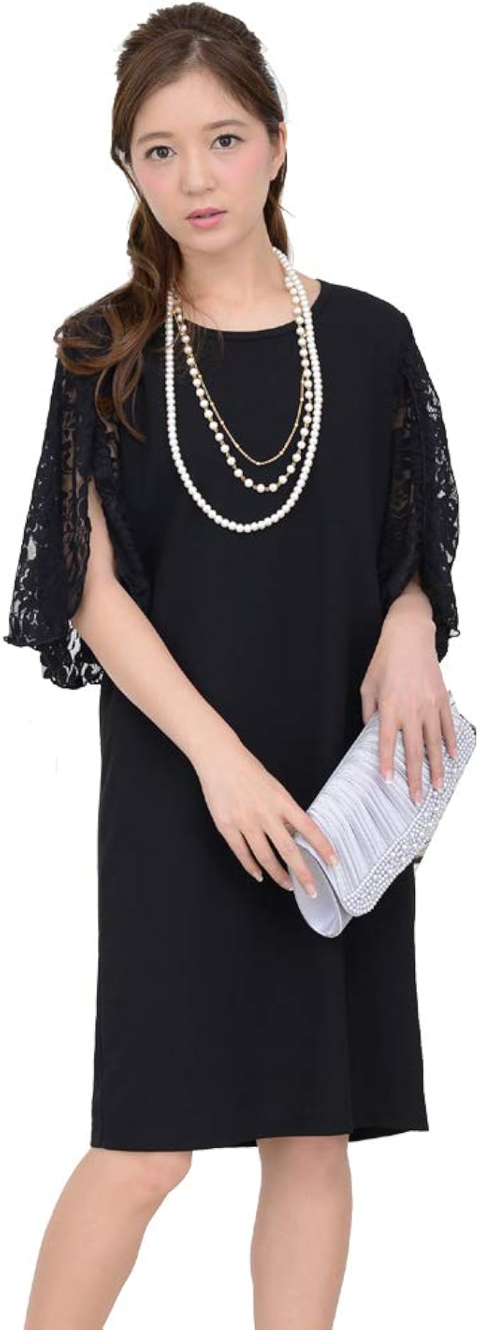 Amazon Lace Ladies レース袖 膝丈 パーティードレス ワンピース 結婚式 披露宴 お呼ばれ 5分袖 コクーン 美ライン フォーマル レディース 七五三 入学式 シンプル ドレスワンピ ラップドレス 花柄レース イブニングドレス 通販 Amazon Lace Ladies レース袖 膝丈 パーティードレス ワンピース 結婚式 披露宴 お呼ばれ 5分袖 コクーン 美ライン フォーマル レディース 七五三 入学式 シンプル ドレスワンピ ラップドレス 花柄レース イブニングドレス 通販