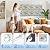 ArtVivid 12Pack Acoustic Panels, Brick Pattern Sound Proof Panels for Walls