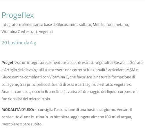 PROGE FARM Progeflex 20 Bustine - Integratore