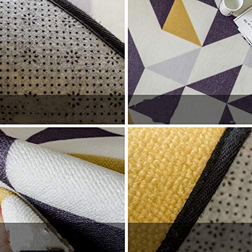 Alfombra de sala de estar ecológica e insípida con cojín cómodo para sofá de diseño 4