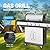 YOEXTO 4-Burner Propane Gas BBQ Grill with Side Burner 46800 BTU Output, Outdoor Stainless Steel Barbeque Propane Gas Grill with Side Tables and Wheel Casters for Backyard Garden Patio Camping Cooking