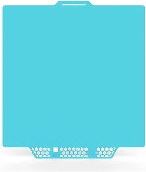 Compatible for BIQU Panda Build Plate 256x256mm - CryoGrip Coating, No Clog, Double-Sided Textured Spring Steel, Compatible with BambuLab P1/X1 3D PrintersCryoGrip Pro Glacier