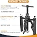 ATPEAM 3 Jaw Inner Bearing Puller - Heavy Duty Pilot Bearing and Bushing Removal Tool for Cars and SUVs