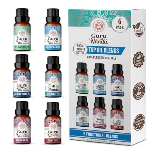 GuruNanda 100% Natural Oil Blends Set