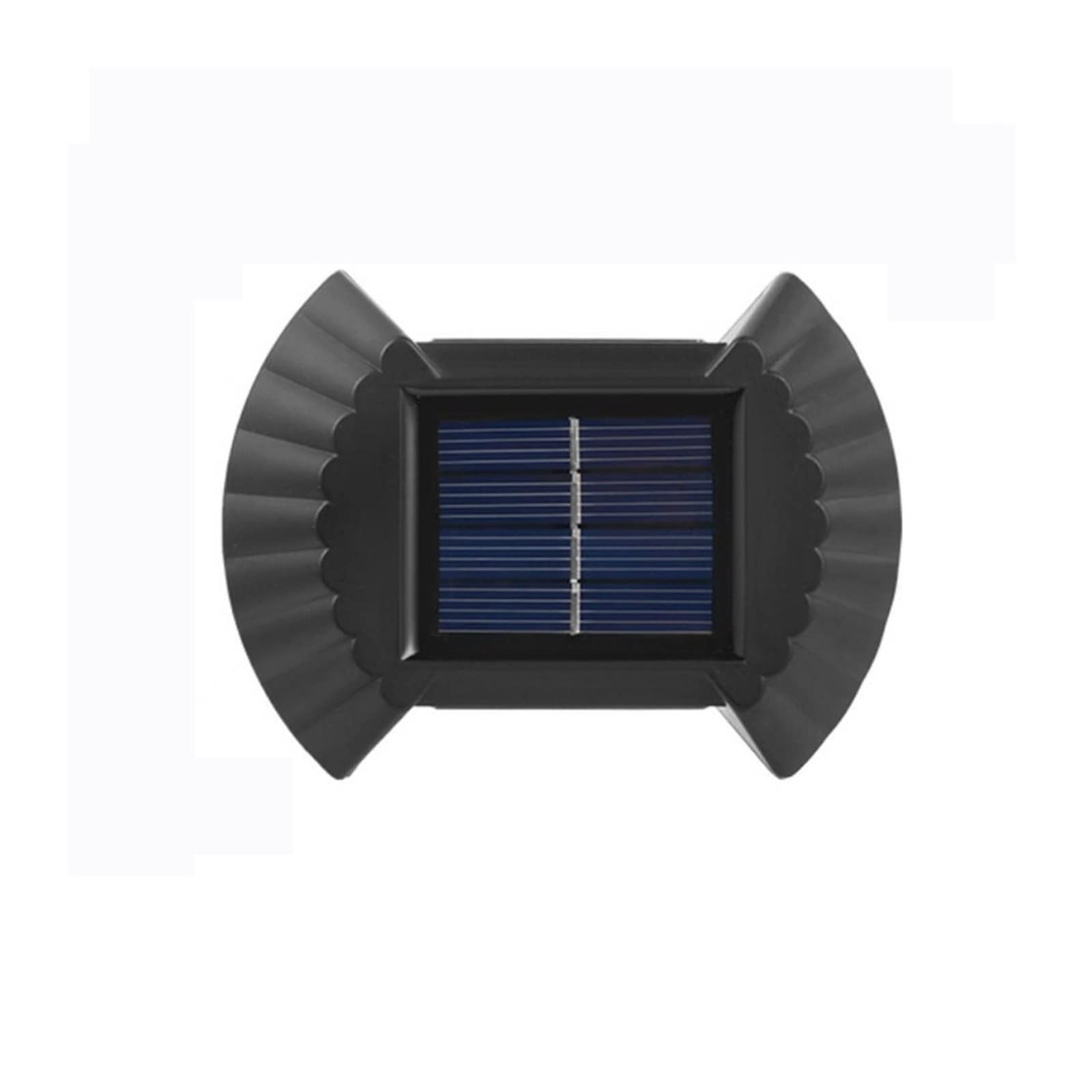 Luz De Pared Solar Al Aire Libre Impermeable Balcón Luces For Patio Calle Paisaje Jardín Decoración Lámpara Brillante Y Suave(8LED White,8PCS)