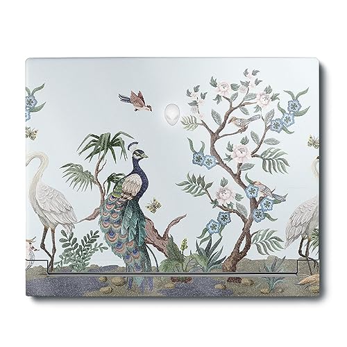 Image of MightySkins Glossy Glitter Skin Compatible with Alienware X16 R1 (2023) Full Wrap Kit - Chinoiserie Fabric | Protective, Durable High-Gloss Glitter Finish | Easy to Apply | Made in The USA