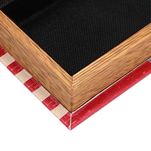 BESPORTBLE Livros para fotos de livros livros livros decorativos padrão bandeira dos EUA caixa de ar