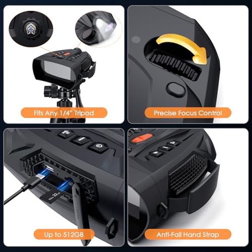 Digital Night Vision Binoculars for Hunting