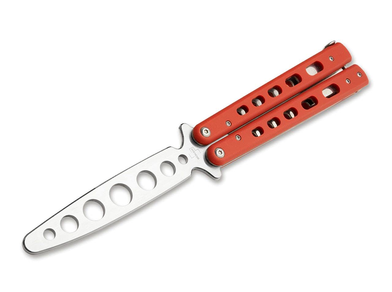 BÖKER PLUS Butterfly Trainingsmesser - Messer Dummy - G10 Griffmaterial - Balisong Butterfly Trainer