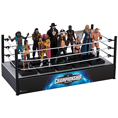 Hero Collector WWE Championship Collection | WWE Championship Display Wrestling Ring by Eaglemoss
