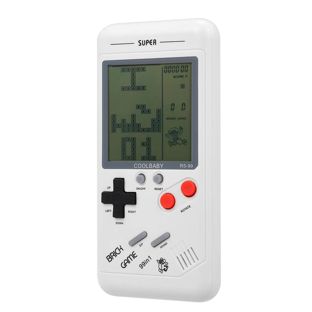 Layfuz RS-99 Classic Game Console Tetris Game Block Game Puzzle Games Handheld Game Machine for Children Built-in 26 Kinds of Games (B08RS7QT7D) Amazon Price History, Amazon Price Tracker