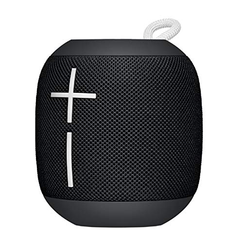Image of Ultimate Ears Wonderboom Portable Wireless Bluetooth Speaker, Thundering Bass, 360 Sound, Waterproof, Connect Two Speakers for Loud Hi-Fi, 10 Hour Battery Life, 100 ft Range - Phantom Black