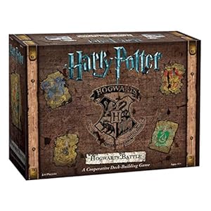 USAOPOLY Harry Potter Hogwarts Battle Cooperative Deck Building Card Game | Official Licensed Merchandise Board Great Gift for Fans Movie artwork For 132 months to 1188 months