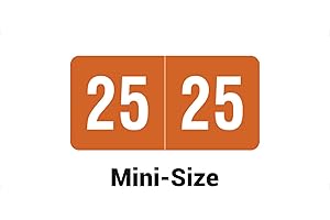 Smead 2022 Year Stickers: Mini & Made in the USA