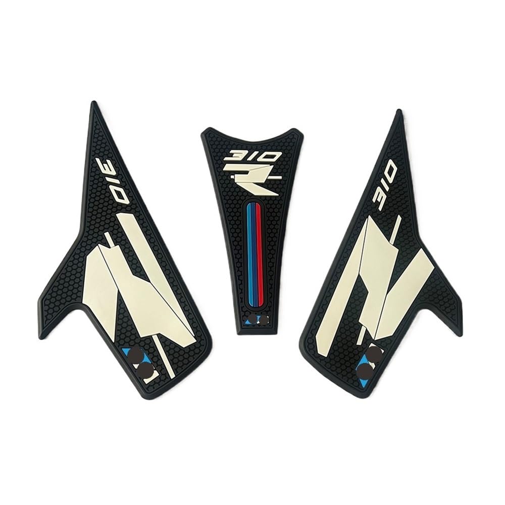 Grip de réservoir moto G310R avec autocollants protection antidérapants haute densité