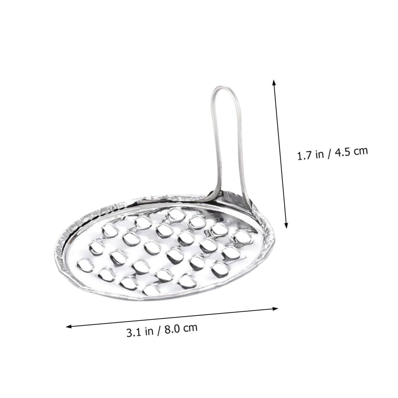 KICHOUSE Practical Kitchen Gadgets 10 Pcs Jelly Scrapers Sturdy Stainless Steel Versatile for Bean Jelly Cucumber Potato