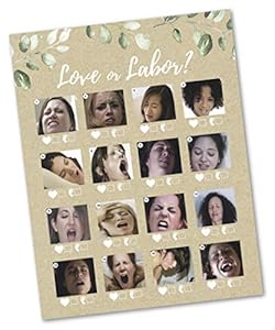 Pink Pixie Studio Love or Labor Spielkarten