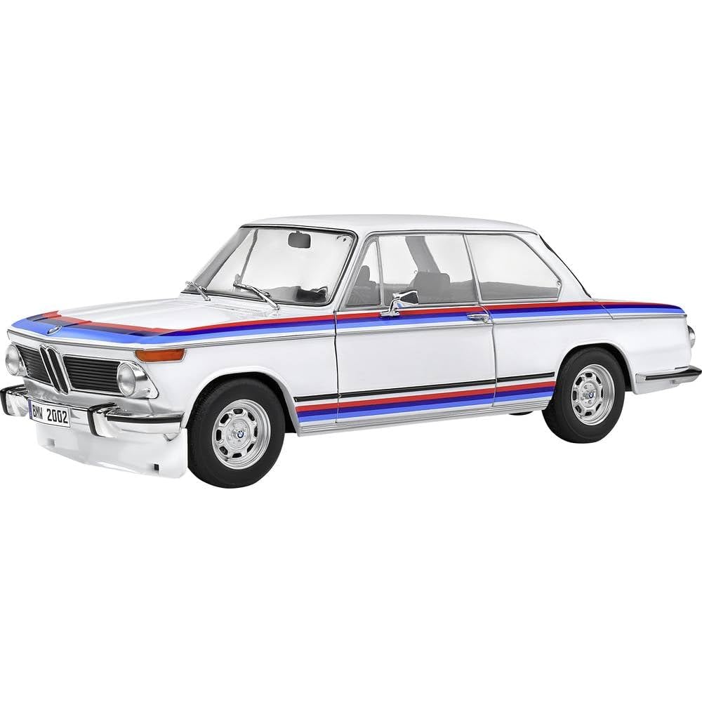 BMW 2002 Tii Turbo Evocation White – 1:18 Diecast Model by Solido