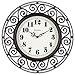 Westclox 32021 12" Filigree Rubbed Bronze Finish Clock