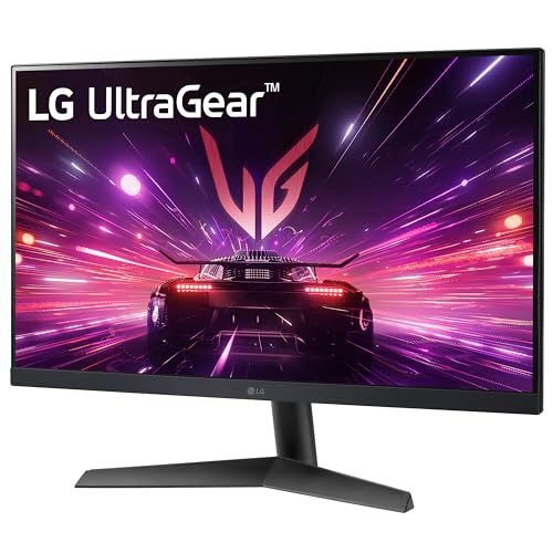 LG UltraGear Gaming Monitor 24GS60F, 24 Inch, 1080p, 180Hz, 1ms Response Time, HDR 10, NVIDIA G-Sync & AMD FreeSync compatible, Smart Energy Saving, Displayport, HDMI LG UltraGear Gaming Monitor 24GS60F, 24 Inch, 1080p, 180Hz, 1ms Response Time, HDR 10, NVIDIA G-Sync & AMD FreeSync compatible, Smart Energy Saving, Displayport, HDMI