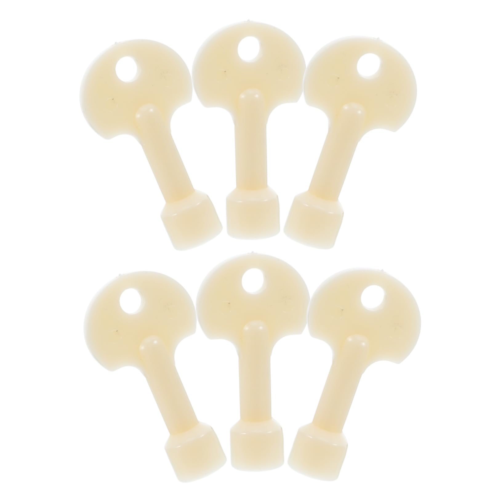 OSALADI Garbage Can Lock Key Set Triangle Lock Spanner Keys Heavy Hasps for Public and Community Use