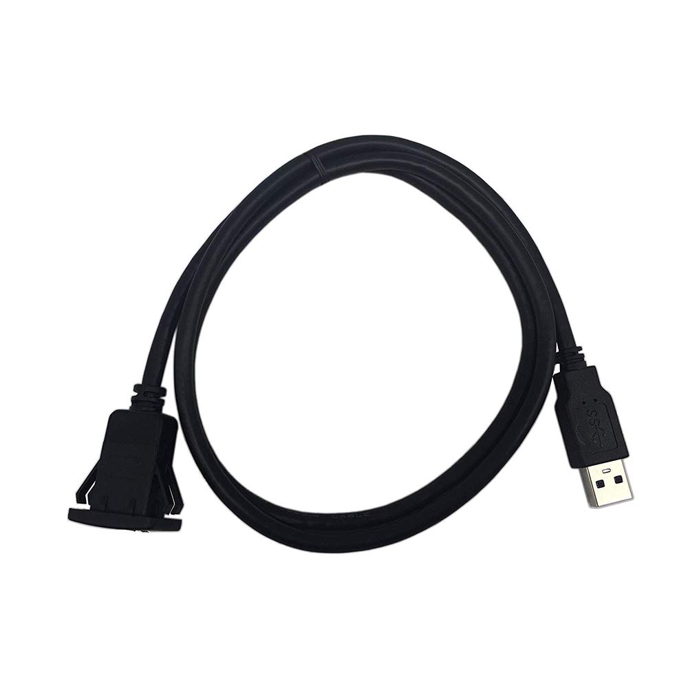 Cavo Adattatore USB 3.0 Femmina A Incasso L00S - Cavo Di Prolunga Da 1 M Per Auto Pc Barca E Moto Ideale Per Cruscotto 95153534