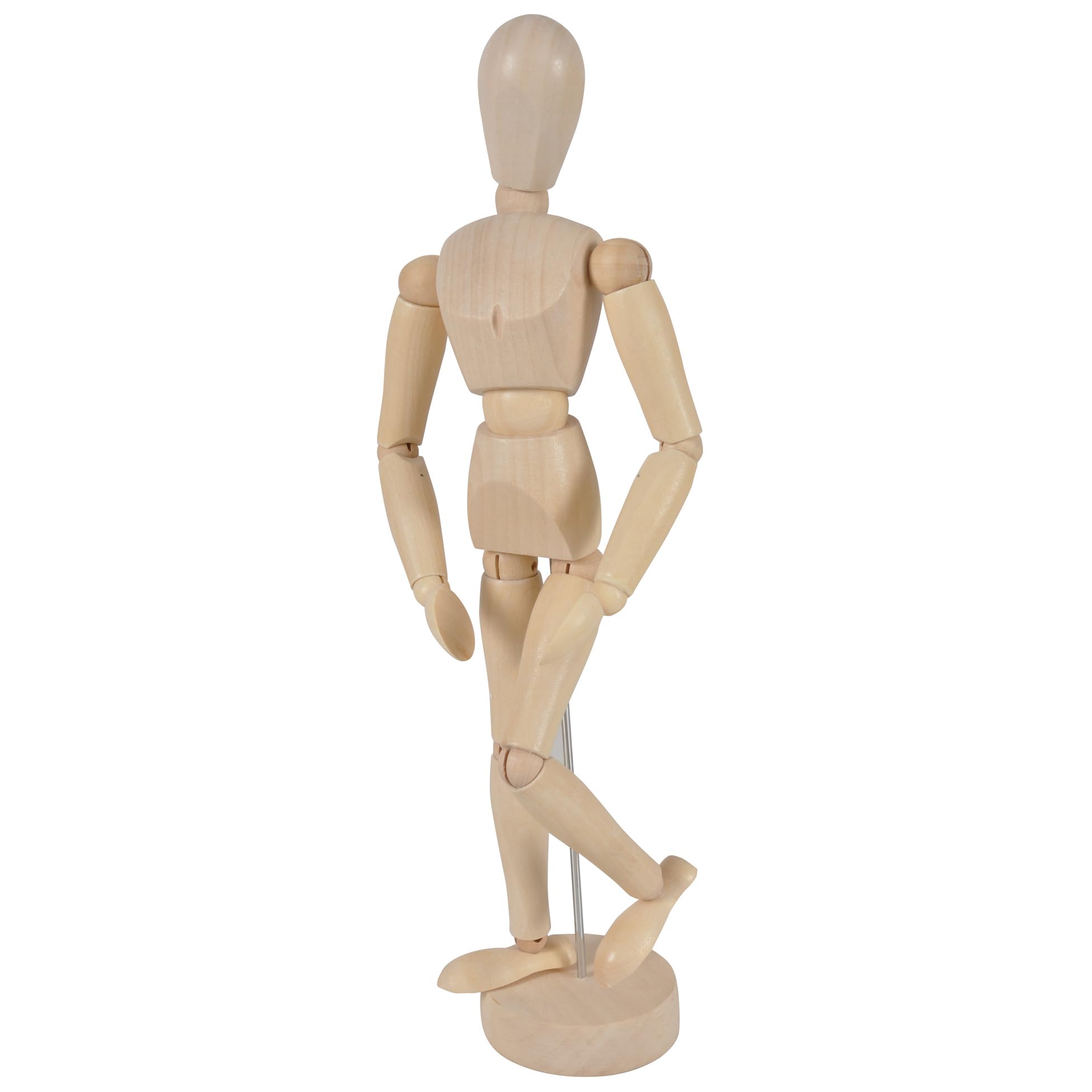 Homéa, Mannequin Articule en Bois de Buis Vernis H31 cm