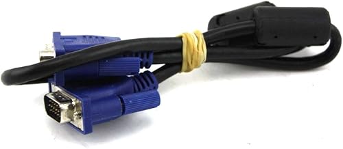 Miniatura 3 de Hotron Genuino E246588 VGA Monitor de computadora Cable AWM estilo 6 pies macho
